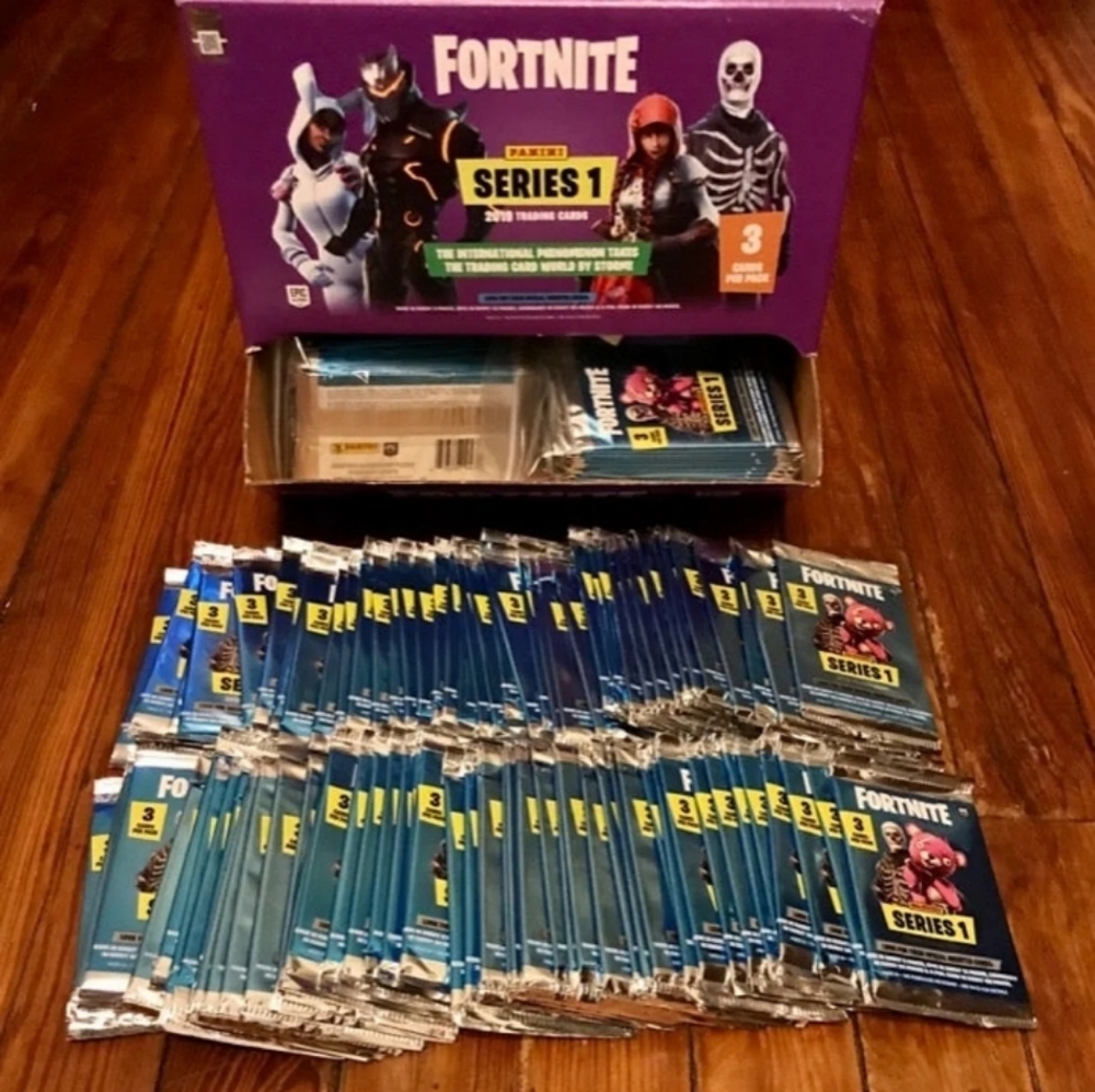 Lot Of 75 Panini Fortnite Series 1 Booster Packs
